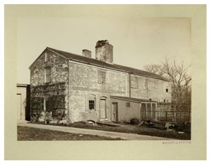 Wilfred French south side of the Slave Quarters, undated