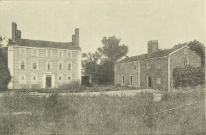 Royall House and Slave Quarters c. 1917