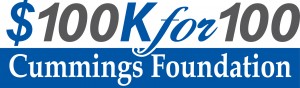 100Kfor100 logo